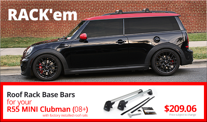 Bmw mini clubman roof bars #3