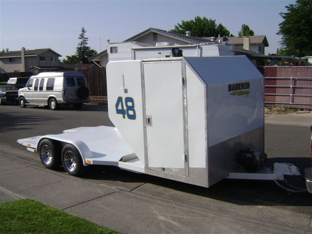 FS: (Custom) Open Race Car Trailer - 6SpeedOnline - Porsche Forum and