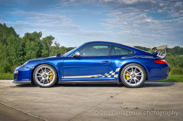 Porsche 911 GT3 RS 997 MkII Aqua Blue Metallic Flickr