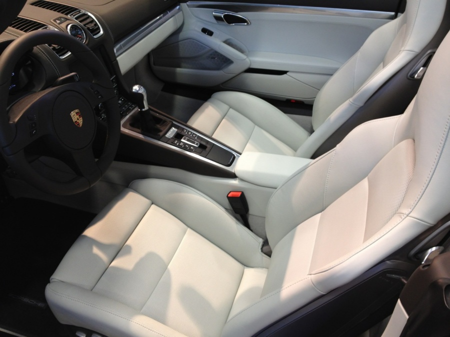 White with Agate Grey/Pebble Grey interior - 6SpeedOnline - Porsche