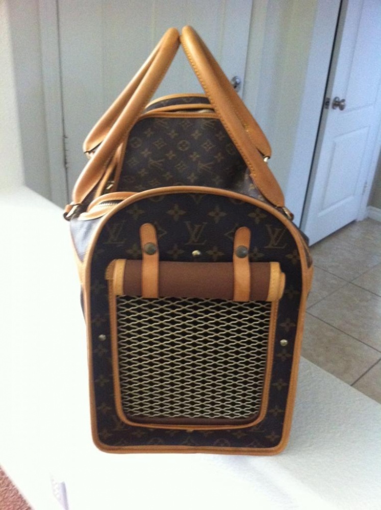 Any LV Sac chien dog carrier owners?