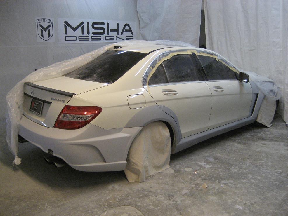 MISHA Designs - New Mercedes C-class wide body kit! - 6SpeedOnline -  Porsche Forum and Luxury Car Resource