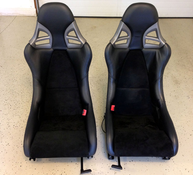 GT3 CGT 997 style carbon fiber bucket seats with extras - 6SpeedOnline ...