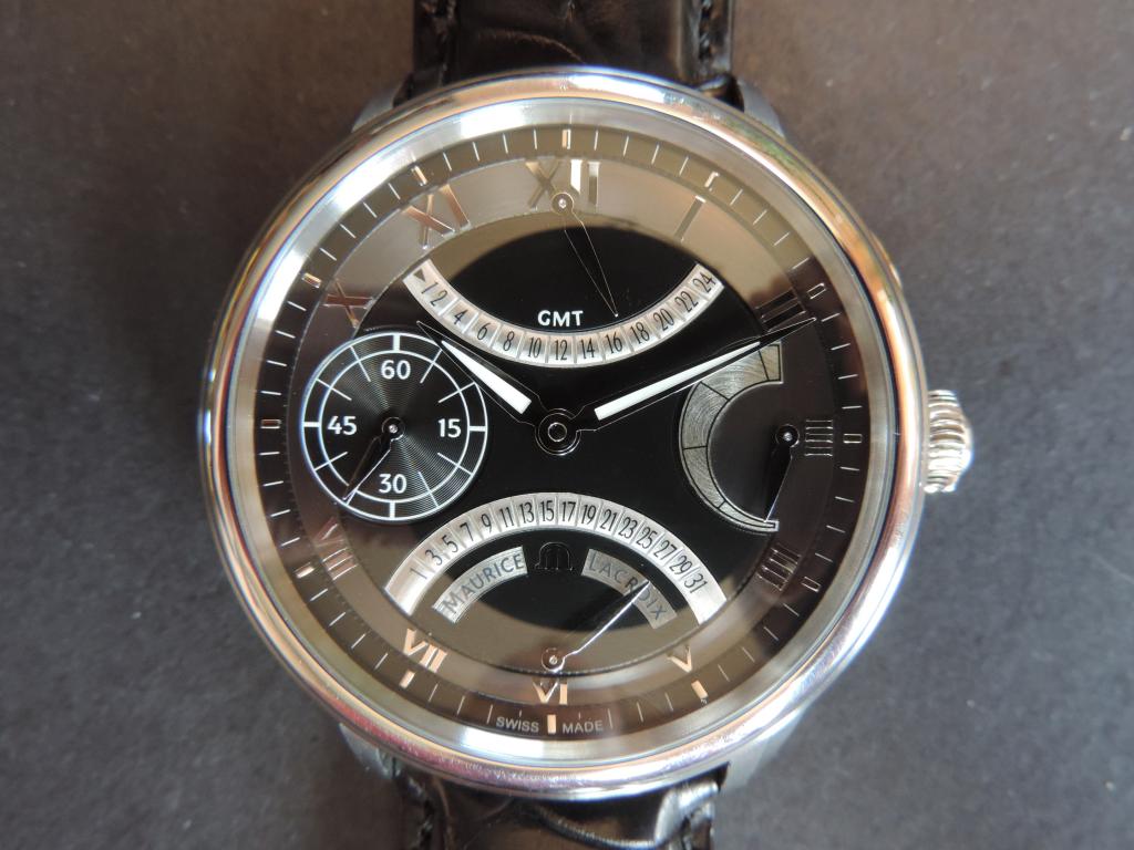 FS Maurice Lacroix Masterpiece Double Retrograde watch