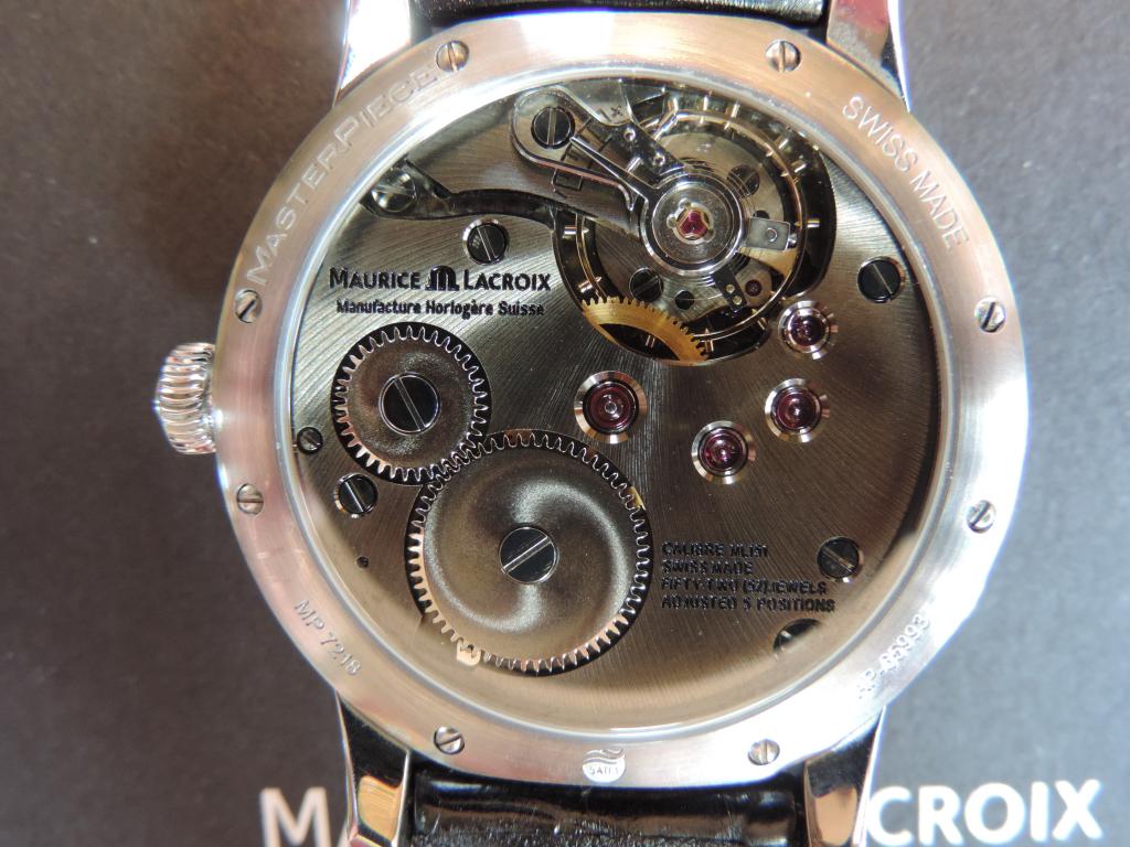 FS Maurice Lacroix Masterpiece Double Retrograde watch