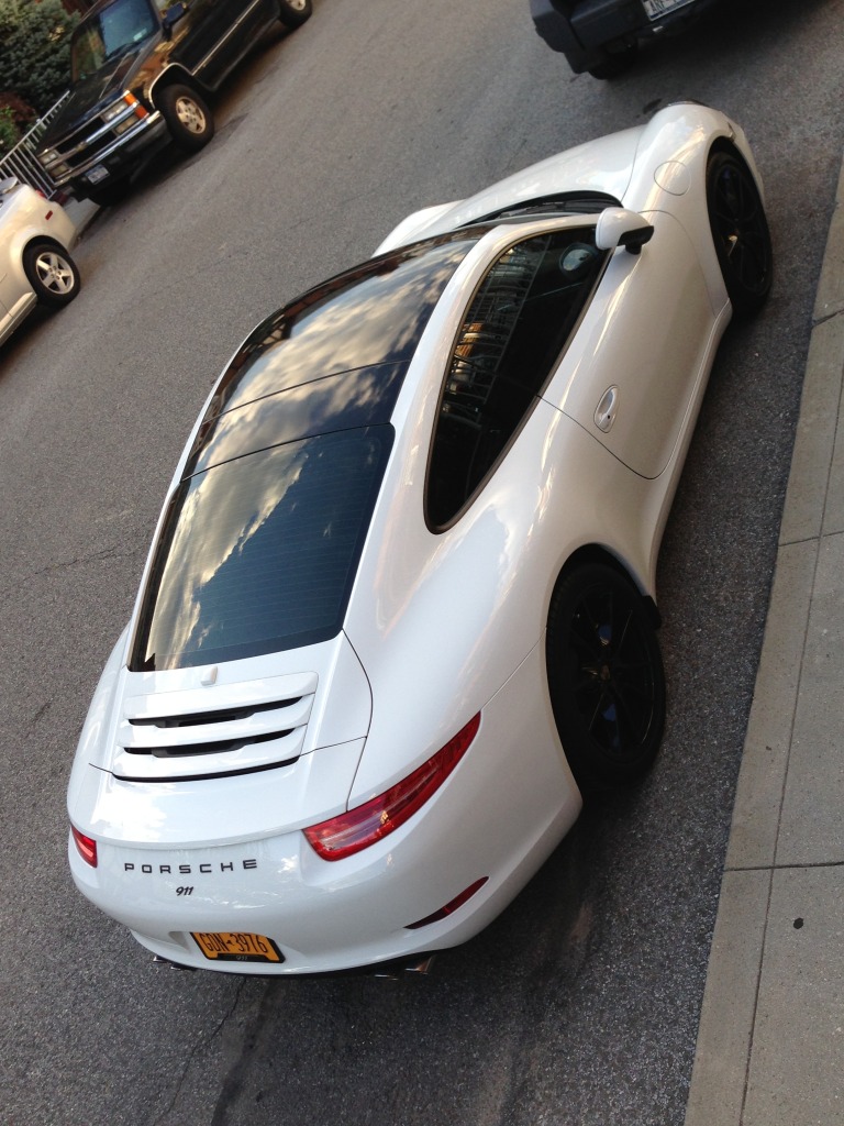 Wrapped the roof of my 991 Gloss Black. - 6SpeedOnline - Porsche Forum and Luxury Car