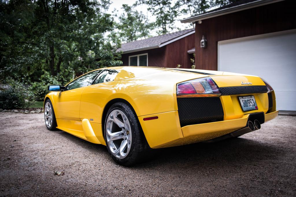 2002 Lamborghini Murcielago Pearl Yellow as seen in movie, The