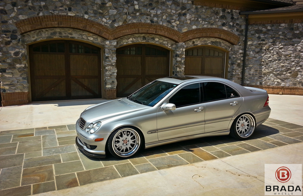 Brada Benz! Showing off our project Supercharged C230 on BR7's