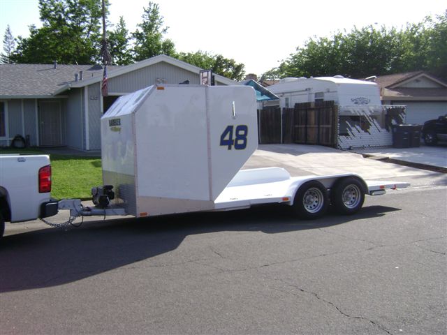 FS: (Custom) Open Race Car Trailer - 6SpeedOnline - Porsche Forum and