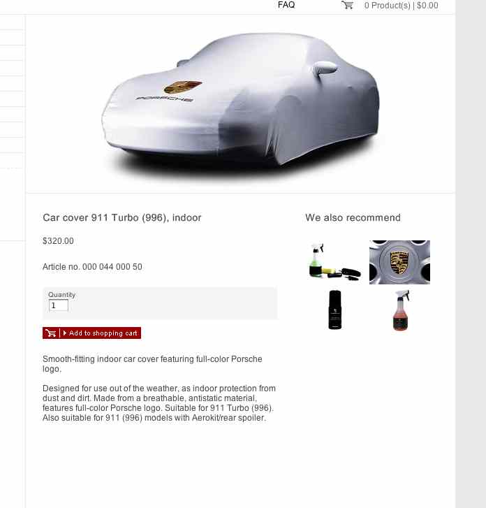 turbo OEM car cover? - 6SpeedOnline - Porsche Forum and Luxury Car Resource
