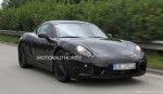 2013 Porsche Cayman Prototype Nears Completion in Spy Shots