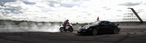 Chris Harris Races 997 GT2 RS Against Ducati’s 1199 Panigale