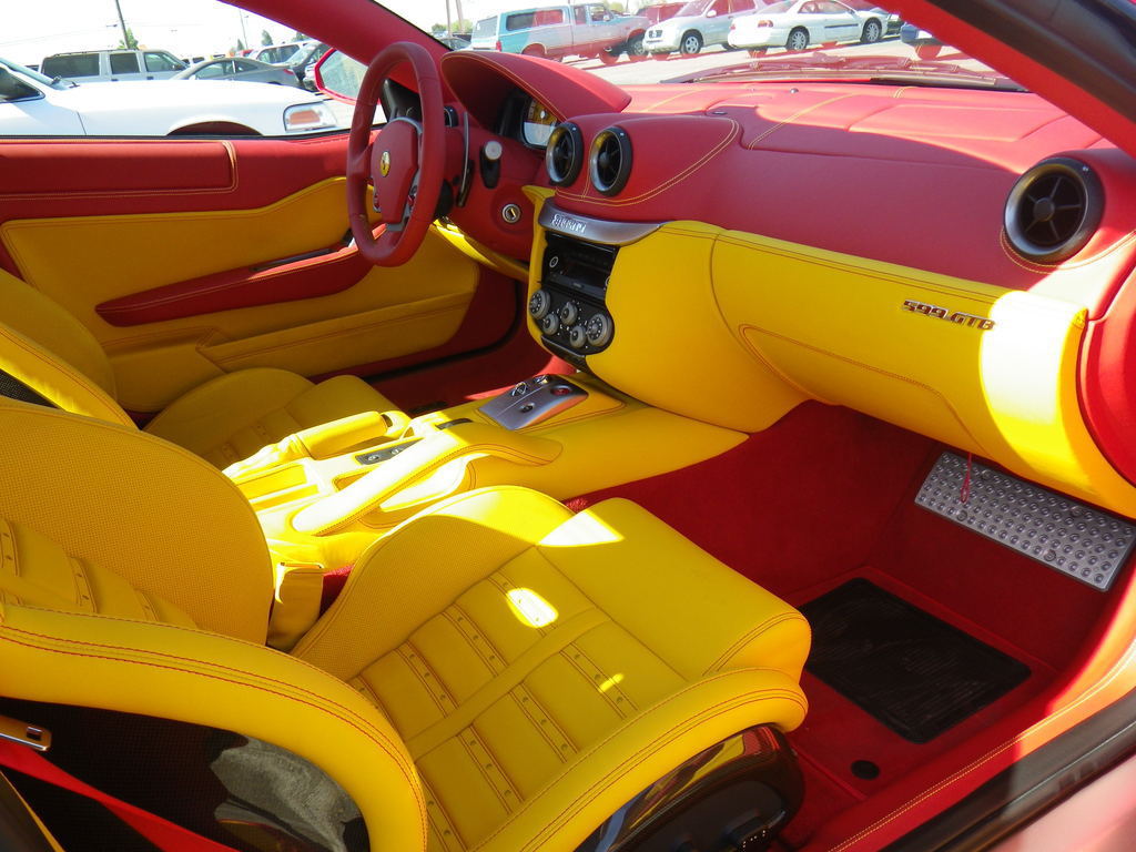 Red and Yellow 599 GTB Makes us Want a Big Mac - 6SpeedOnline