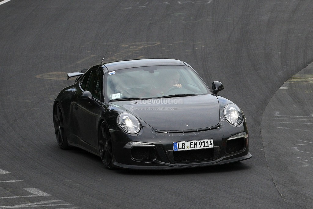 Porsche 991 GT3 Spotted on the Nurburgring