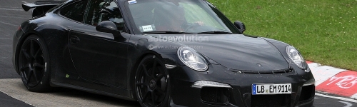 Porsche 991 GT3 Spotted on the Nurburgring