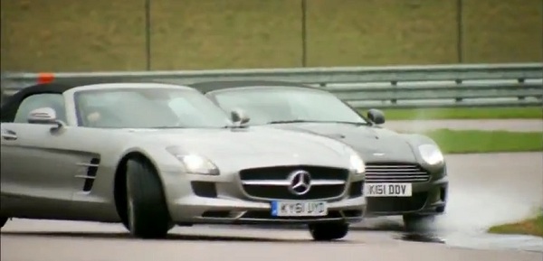 Wednesday on Fifth Gear: SLS AMG vs. Aston, Bently and Jag in a Knockout Tournament!