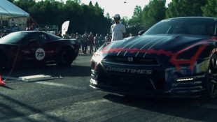 AMS Alpha 12+ GT-R Hits 237mph at Moscow Mile