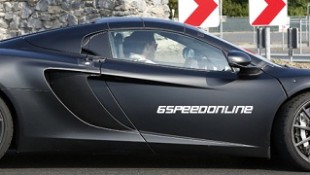 Spied: McLaren 12C Facelift