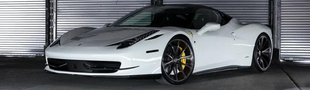 Ferrari 458 with $1 Million Vossen Precision Series Forged Wheels on eBay