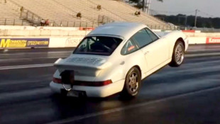 Eddie Bello’s Beastly 964 Power Wheelies At Half Track