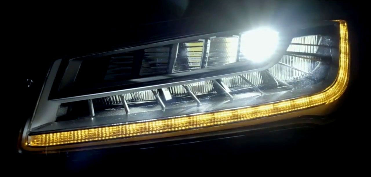 Audi S8 Headlight Demonstration - 6SpeedOnline