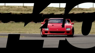 Chris Harris Thrashes the Ferrari F40 and F50 Around Anglesey