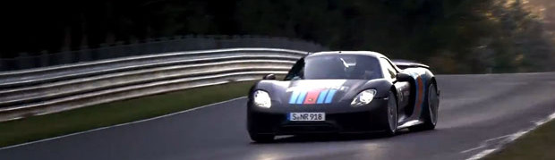 Porsche 918 Record-Setting Nürburgring Nordschleife Run Featured