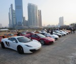 $10 Million-Worth of McLaren MP4-12Cs Gather in Hong Kong