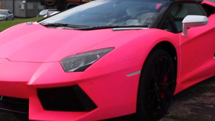 Richard Hammond Takes Terminally Ill Girl For Ride in a Pink Lambo