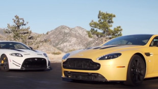 Battle of Britain: Jaguar XKR-S vs Aston Martin V12 Vantage S