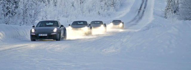 Spy Shots! 911 Carrera and Turbo Spotted in the Snow