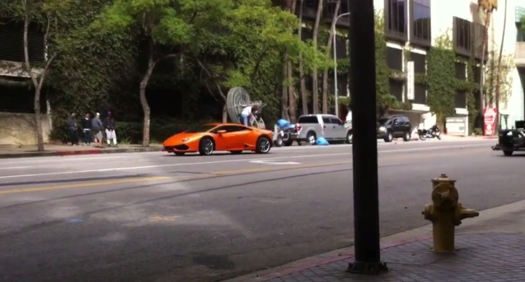 Lamborghini Huracan Caught Getting Sideways in Video Shoot