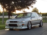 Two beards, one RSTi, massive front aero, and One Lap of America