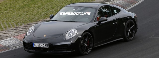 Spy Shots: Porsche 911 GTS Coupe Spotted Testing