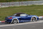 Spy Photos: Porsche Boxster Test Mule Runs the Nurburgring