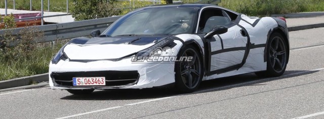 Mama Mia! Ferrari 458 M Twin Turbo Spy Shots