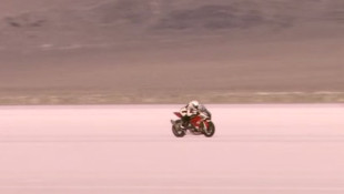 Thompson Sets New Land Speed Record on Her BMW