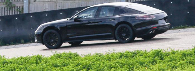 2017 Porsche Panamera Spotted. Handsome, but Still Ugly