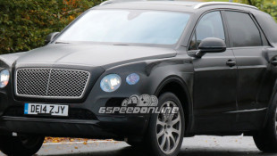 Flying Spud? Bentley SUV Spied Out for a Roll