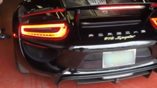 Installing a Radar Detector and Speed-Gun Jammer in a Porsche 918 Spyder is Not for Those in a Hurry