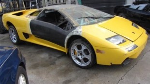 This Damaged Lamborghini is Only a Little Less Awesome Than It Used to Be