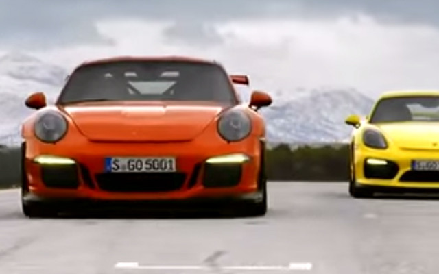 Porscheography: The Porsche 911 GT3 RS Going at It with the Cayman GT4