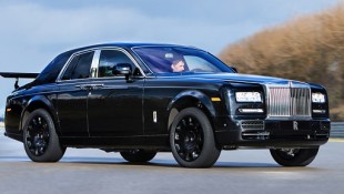 This Wing-Wearing Shortened Phantom is Being Used to Develop Rolls-Royce’s Future SUV