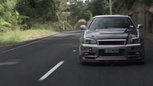 Watch an 1,000 Horsepower R34 Skyline Tear Up New Zealand