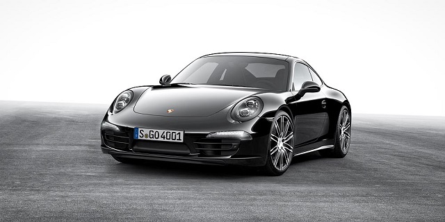 2016 Porsche 911 Carrera and Boxster Black Editions