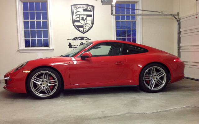 MY RIDE! A Guards Red 2013 Porsche Carrera 4S