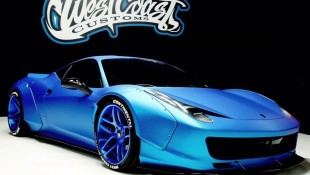 Justin Bieber Installs Liberty Walk Kit on His Ferrari 458