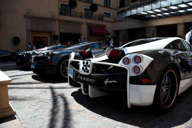 $20 Million Worth of Pagani Huayras in Beverly Hills