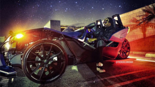 Snoop Dogg Calls His Custom Polaris Slingshot the Cripmobile