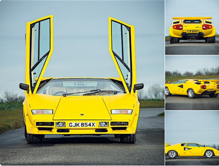 Extremely Rare 1981 Lamborghini Countach Up for Auction